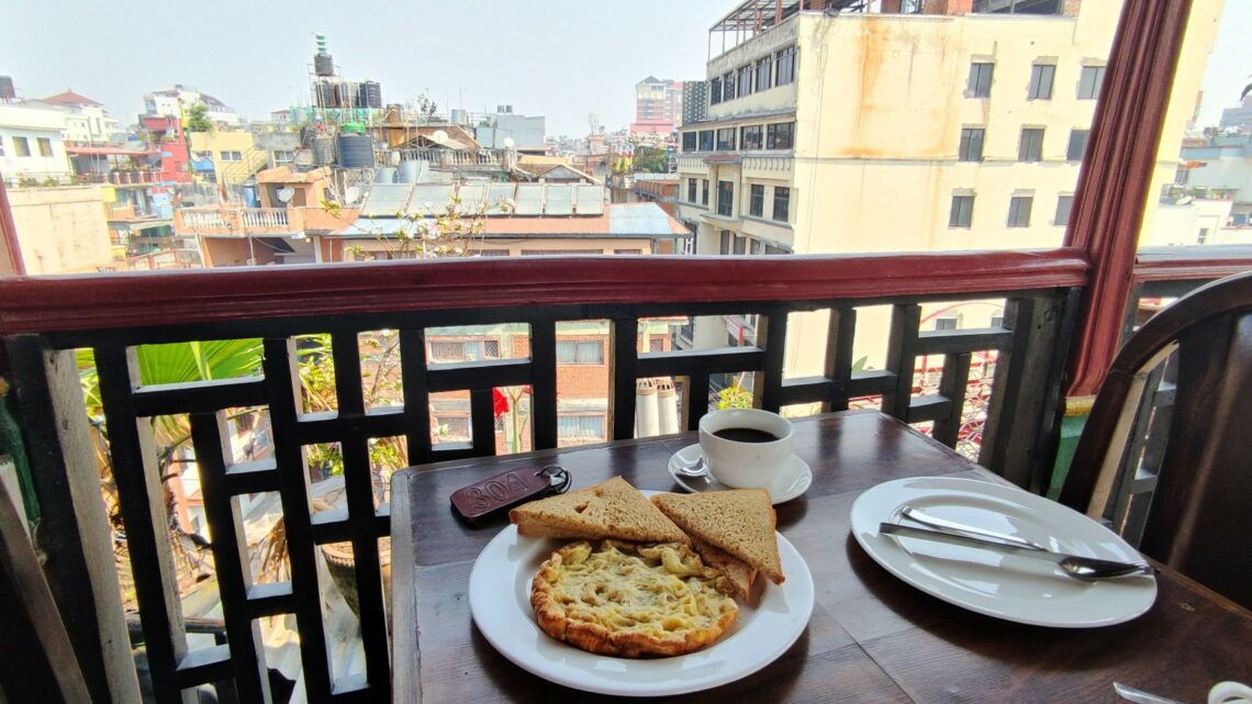 Frühstück über den Dächern